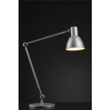 Danell 41-7003 - Werklamp lichtgrijs Op tafel, buro of werkplek