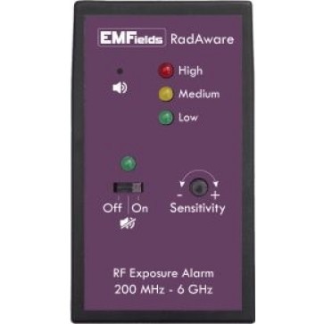 EMFields - Radaware RD1 detector Hoogfrequent Electrosmog Detector