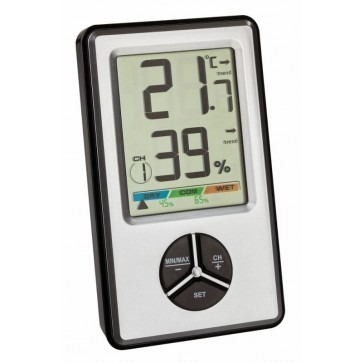 TFA 30.5045.54 - Digitale thermo- hygrometer Temperatuurmeter en luchtvochtigheidsmeter