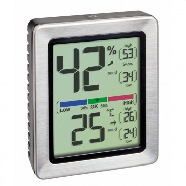 TFA 30.5047.54 - Digitale thermo- hygrometer Temperatuurmeter en luchtvochtigheidsmeter