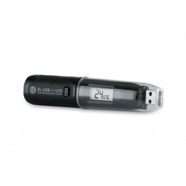 Lascar Electronics EL-USB-1-LCD Thermometer met dataopslag, via USB uitlezen