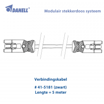Danell Koppelsnoer 5m (41-5181)