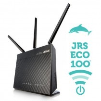 Stralingsarme wifi router JRS ECO 100 WiFi D2 op Asus