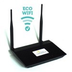 Stralingsarme router JRS ECO-WiFi-01A op Asus