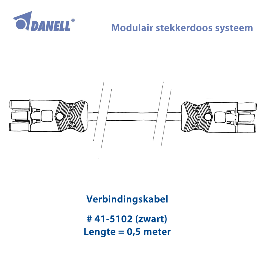 Danell Koppelsnoer 0,5m (41-5102)